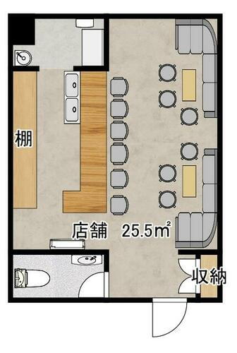 貸店舗（建物一部） 大阪府堺市堺区翁橋町１丁