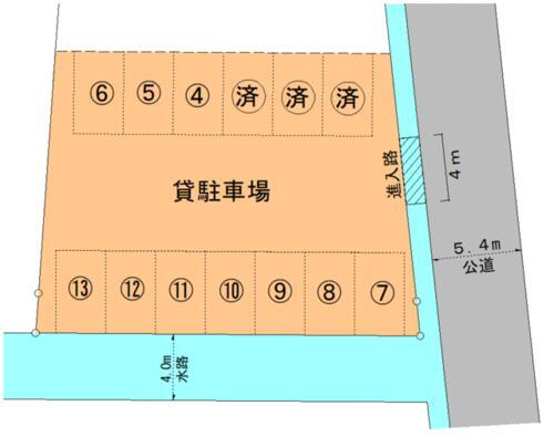 貸駐車場 埼玉県熊谷市万吉