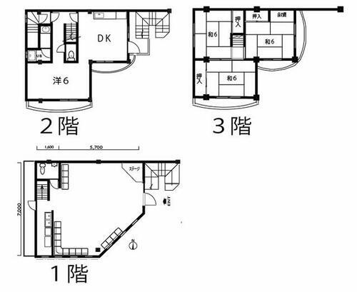 兵庫県尼崎市南武庫之荘３丁目 武庫之荘駅 貸住付店舗一部 物件詳細