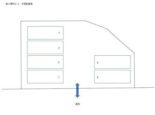 西川頭町　駐車場