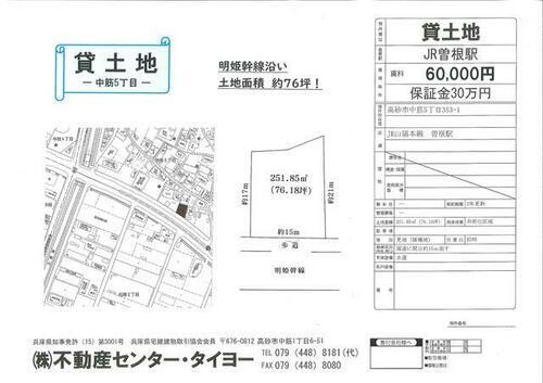 兵庫県高砂市中筋５丁目