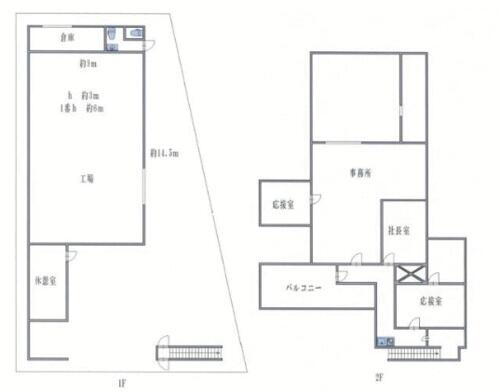 東区南野田　２階建１棟貸　貸倉庫事務所　北野田駅１２分