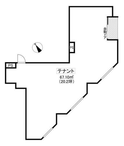 夢見る街角１階テナント