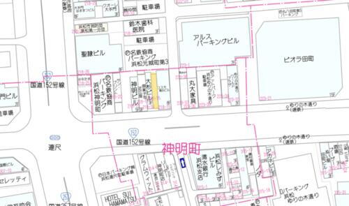 貸店舗（建物一部） 静岡県浜松市中央区神明町