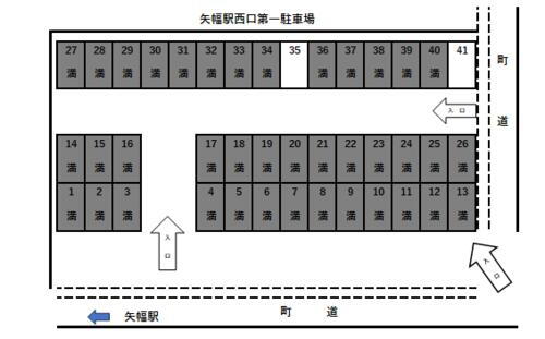 矢幅駅西口第１駐車場
