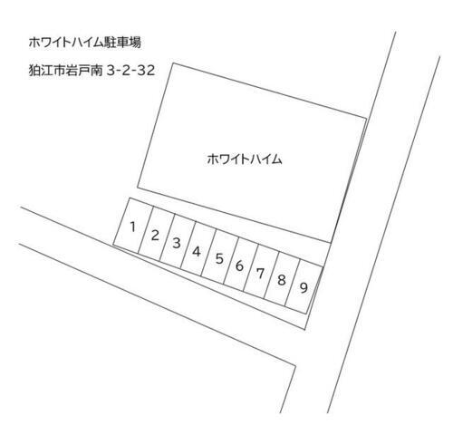 ホワイトハイム駐車場