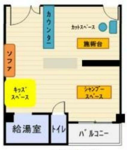 忠岡美容室居抜きテナント