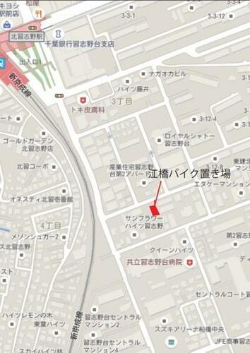 片桐バイク置場