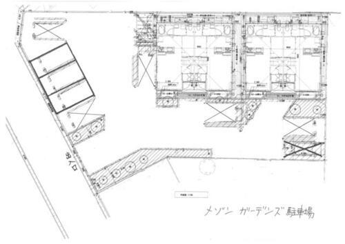 メゾンガーデンズＡ・Ｂ駐車場