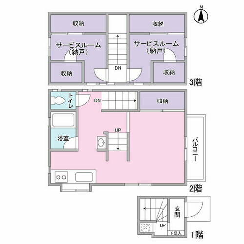 代々木八幡駅近店舗・地蔵通り商店街・１階店舗前テラス約５．１４㎡あり