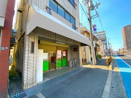 中百舌鳥駅８分　３１０号線沿　約３９坪　３Ｆ建　貸店舗・事務所　駐輪可