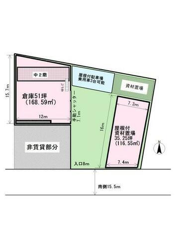 貸倉庫 埼玉県越谷市谷中町１丁目