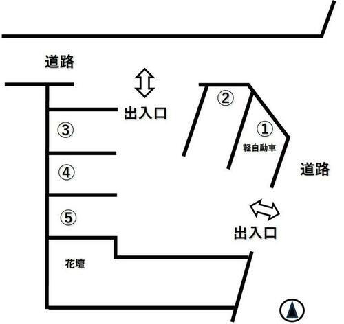 石川県白山市西美沢野町 加賀笠間駅 貸駐車場 物件詳細