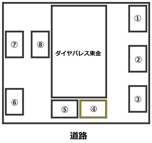 ダイヤパレス東金　駐車場