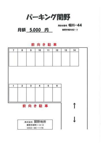 パーキング関野
