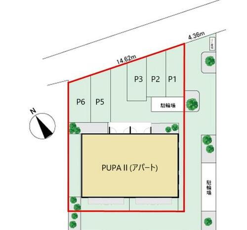 ＰＵＰＡⅡ（ピューパ２）駐車場