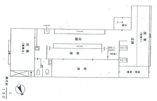 国道８号線沿　７６０坪広々敷地
