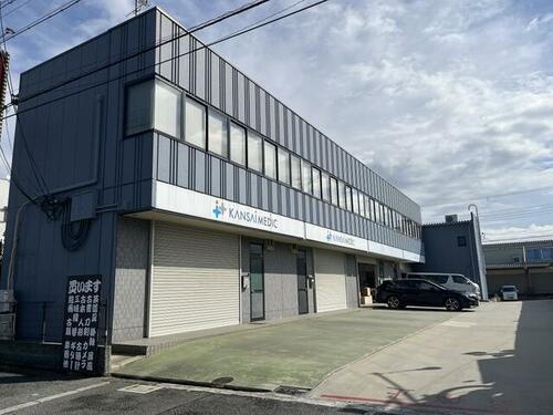 百舌鳥陵南町　１階倉庫９．３坪　２階事務所１１．５坪　駐車場２台付