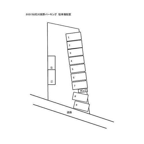 茨城県水戸市石川4丁目 赤塚駅 貸駐車場 物件詳細