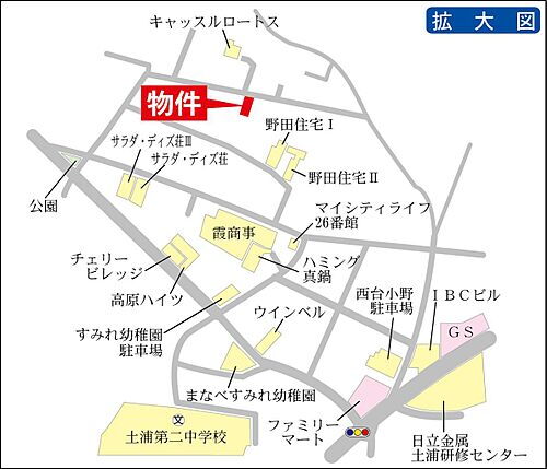 茨城県土浦市木田余西台