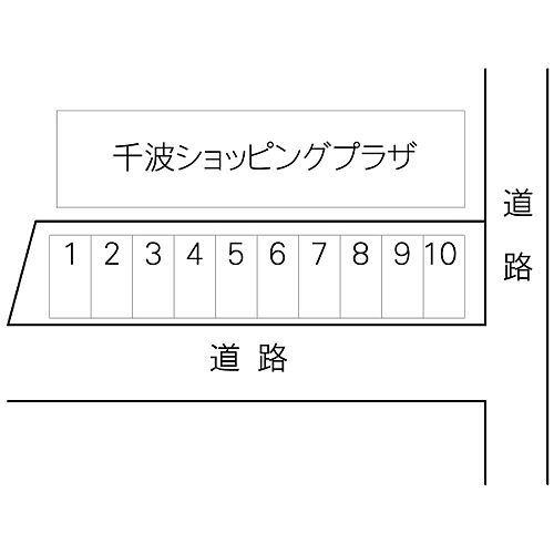 千波ショッピングプラザ駐車場