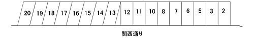 山口県下関市関西町2202-31 下関駅 貸駐車場 物件詳細