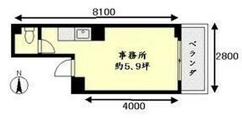  プレミール北堀江　間取り