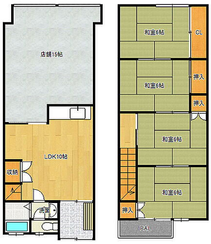 大阪府四條畷市米崎町 四条畷駅 貸住付店舗一部 物件詳細