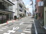 京都三条スクエアビル（旧フィルパーク三条西 前面道路