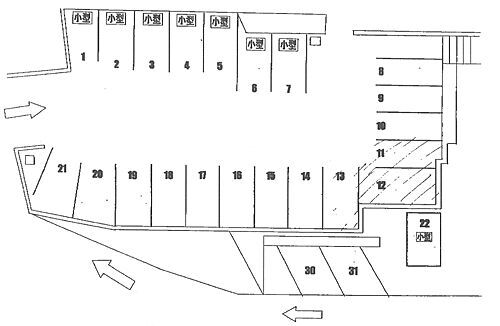 山口県下関市笹山町2037-8 下関駅 貸駐車場 物件詳細