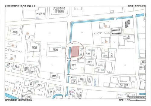 徳島県鳴門市撫養町斎田字西発 撫養駅 土地 物件詳細