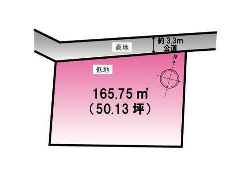  厨川２丁目　土地