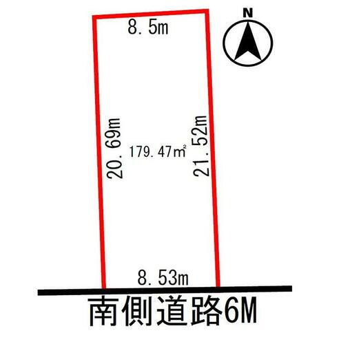 福井県坂井市春江町江留中 建築条件付土地