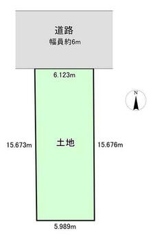  建物のプランを考えやすい整形地◎　建築条件なしなので、お好きなメーカーさんで建築をご検討くださ