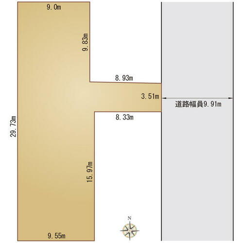 東京都三鷹市上連雀５丁目 三鷹駅 土地 物件詳細