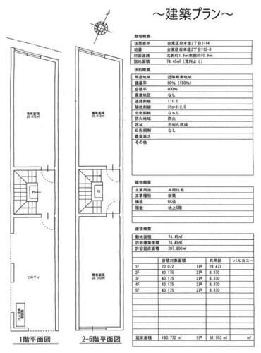 東京都台東区日本堤２丁目 7980万円