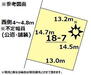 日吉町１（湯の川駅）　５５０万円 土地価格550万円、土地面積192.95m<sup>2</sup> 