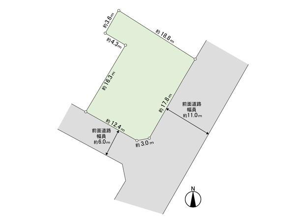 北海道札幌市東区東苗穂八条２ 環状通東駅 土地 物件詳細