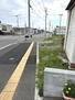 野幌若葉町（野幌駅）　１６００万円 道路との境界線付近