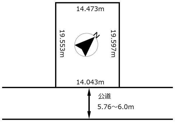 北海道札幌市西区西野一条４ 発寒南駅 土地 物件詳細