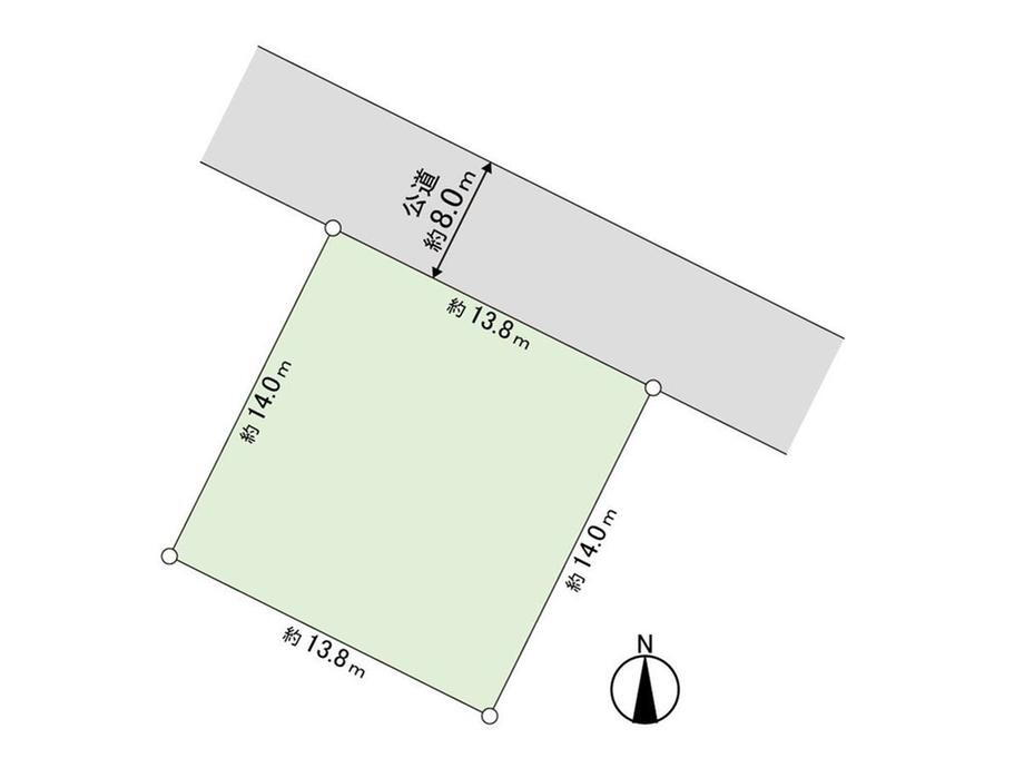 北海道札幌市清田区平岡八条１ 大谷地駅 土地 物件詳細