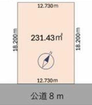 北海道札幌市清田区真栄二条１ 福住駅 土地 物件詳細