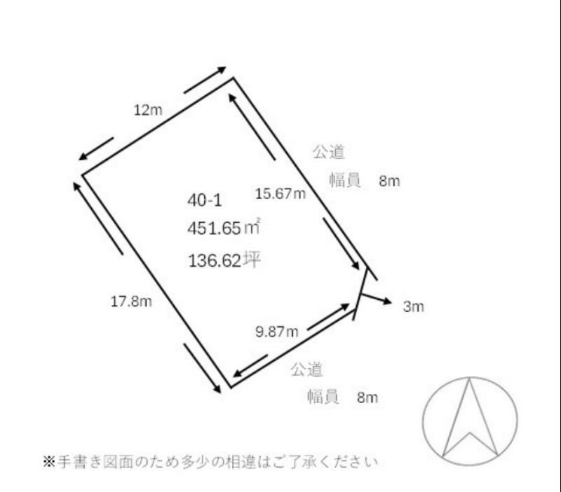 北海道江別市東光町 江別駅 土地 物件詳細