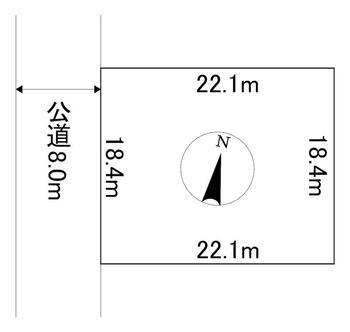 西三輪５（西北見駅）　６５０万円 土地価格650万円、土地面積409.04m<sup>2</sup> 