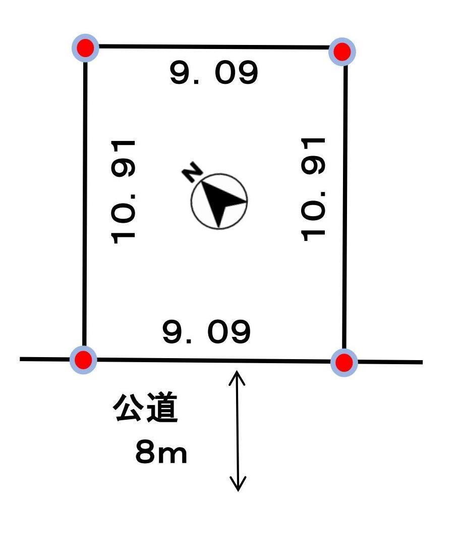 北海道札幌市清田区清田八条２ 土地 物件詳細