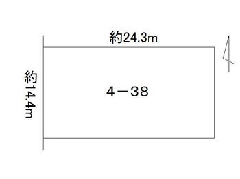 西十六条南６（帯広駅）　５４０万円 土地価格540万円、土地面積357m<sup>2</sup> 