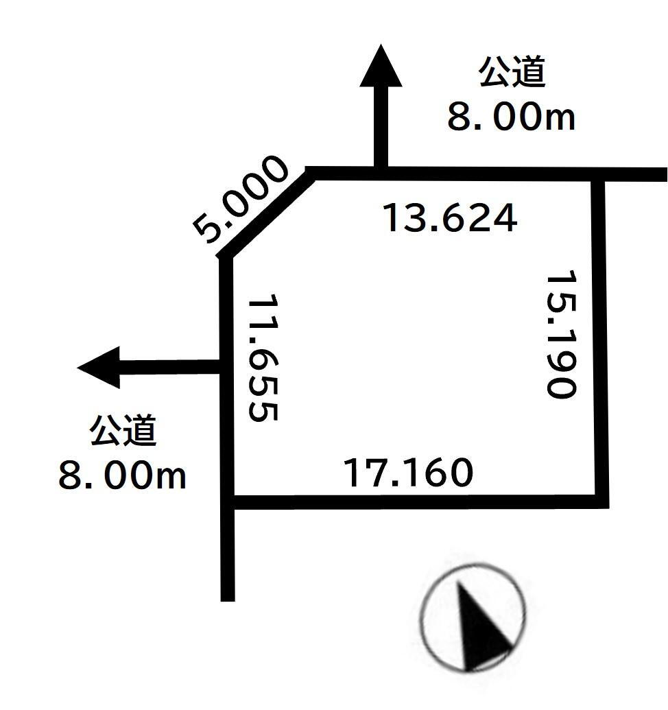 若草町（江別駅）　１７００万円 土地価格1700万円、土地面積249.39m<sup>2</sup> 