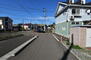 荒巻神明町（北山駅）　３４８０万円 物件含む西側前面道路