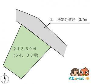 秋田県秋田市楢山大元町 秋田駅 土地 物件詳細