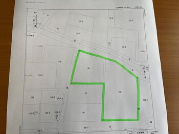 大字高瀬字根木内（浪江駅）　６０６７万円 土地価格6067万円、土地面積2,676m<sup>2</sup> 販売する区画になります。